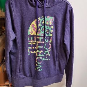 Women's  North Face Purple Hoodie- Size Large
